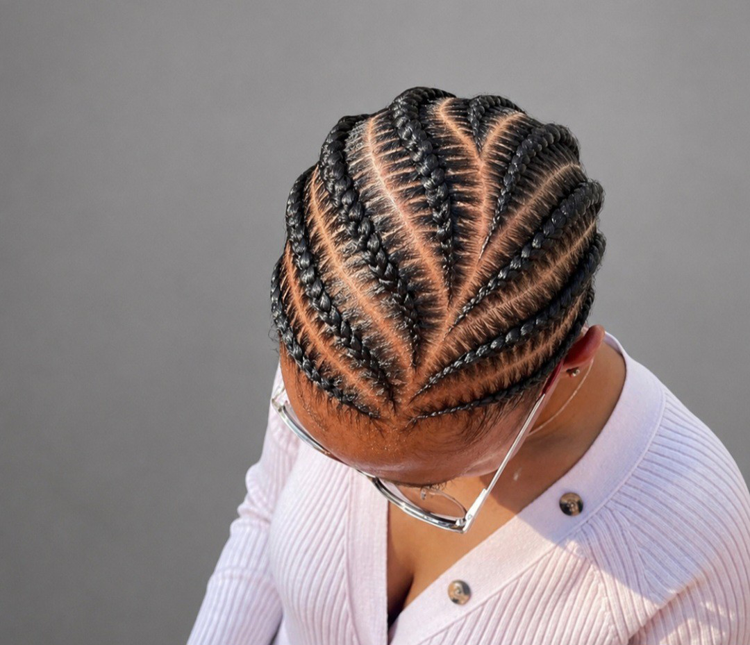 Cornrows hairstyle